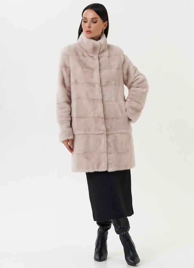 фото Шуба-трансформер из меха норки модель № 25962