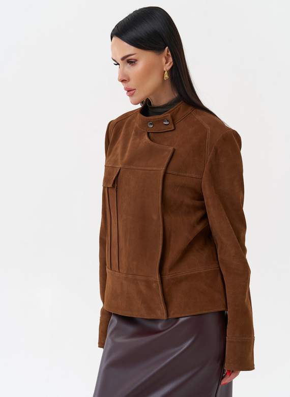 Замшевая куртка - футляр