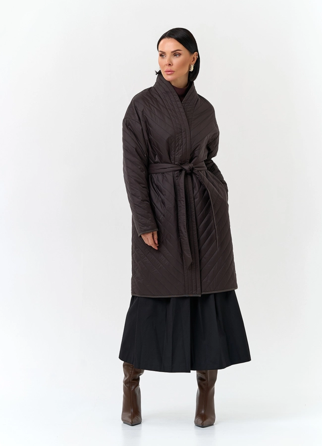 Женская удлиненная куртка кимоно модель № 32803 универмаг малина