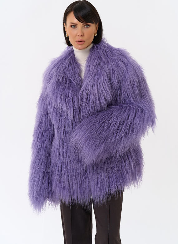 Шуба из ламы