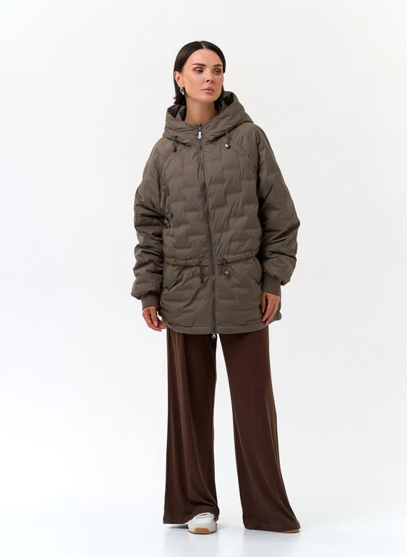 Женская куртка с капюшоном фото